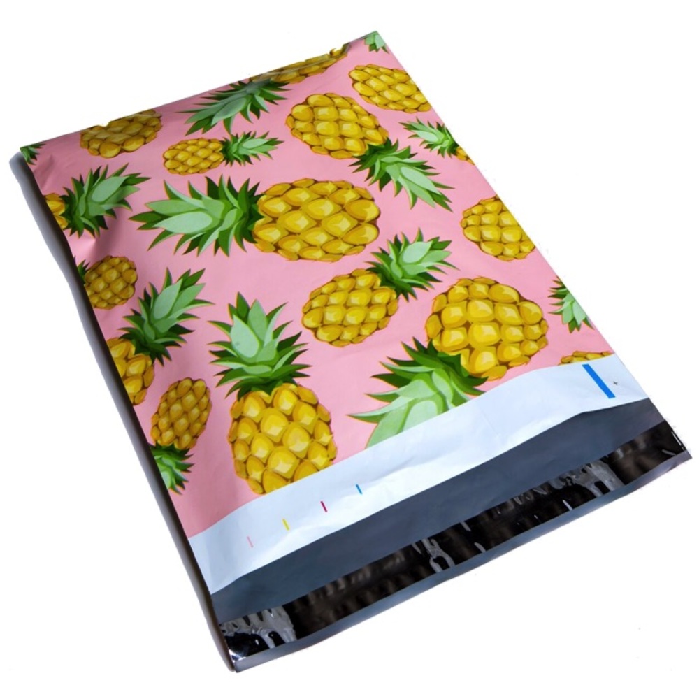 Pineapple ๐ Poly Mailers 6x9 Pack of 50 - Picture 3 of 3